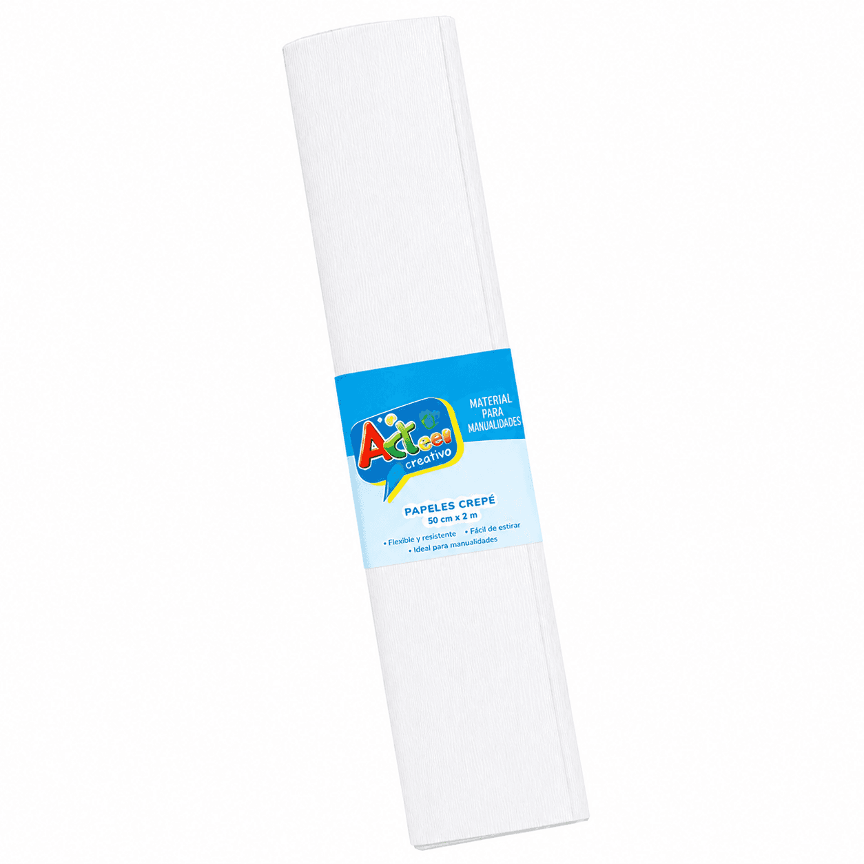 Papel Crepe Blanco