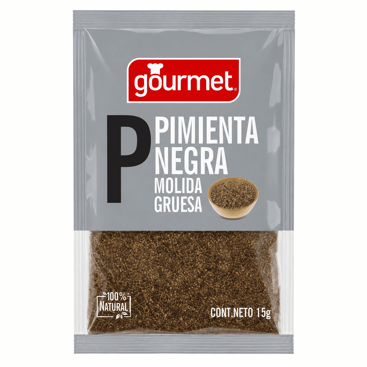 Pimienta Negra Molida 15 G.