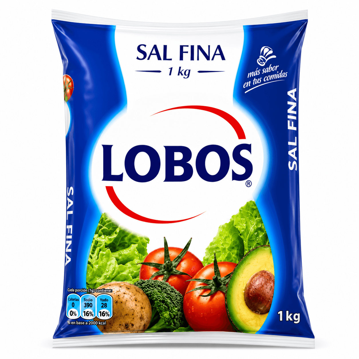 Sal Lobos Fina 1 Kg