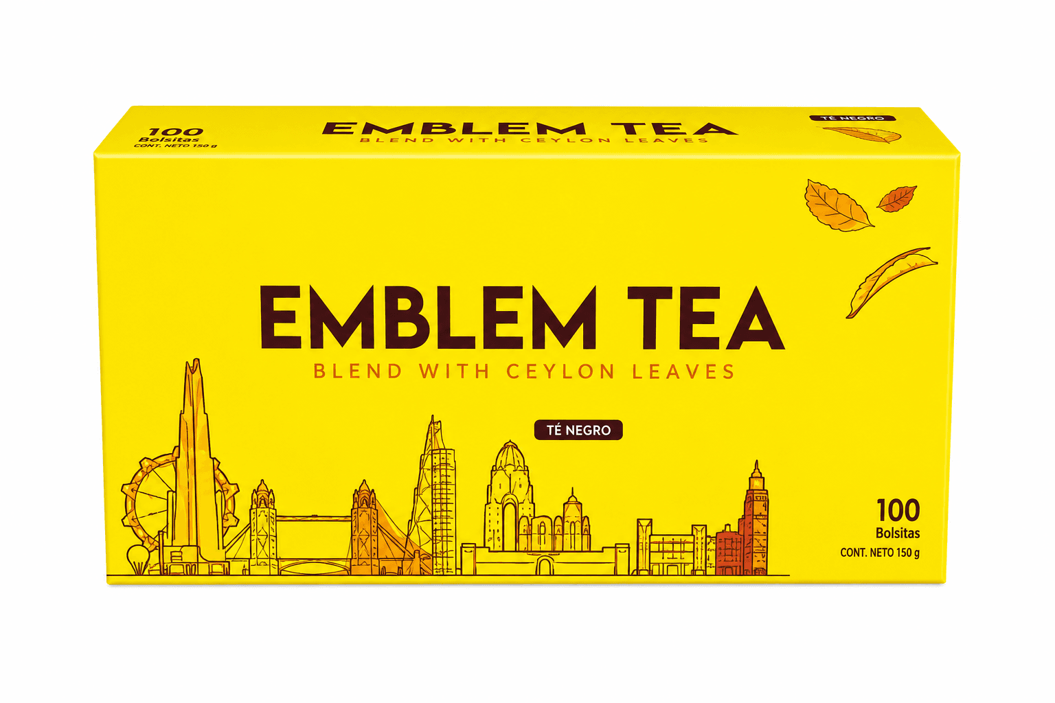 Te Emblem Tea 100 Bolsitas 180 G