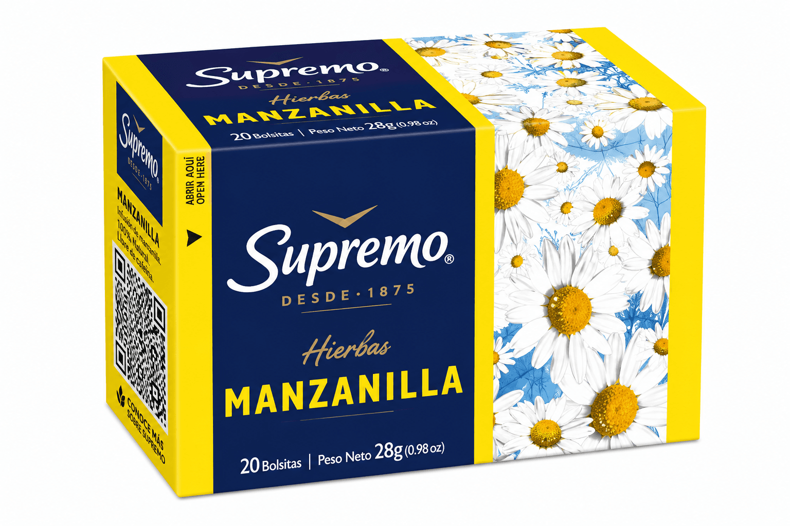 Te Supremo Manzanilla 20 Bolsitas G