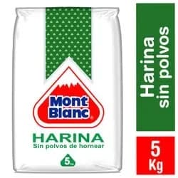 Harina Sin Polvos De Hornear Mont Blanc 1 K