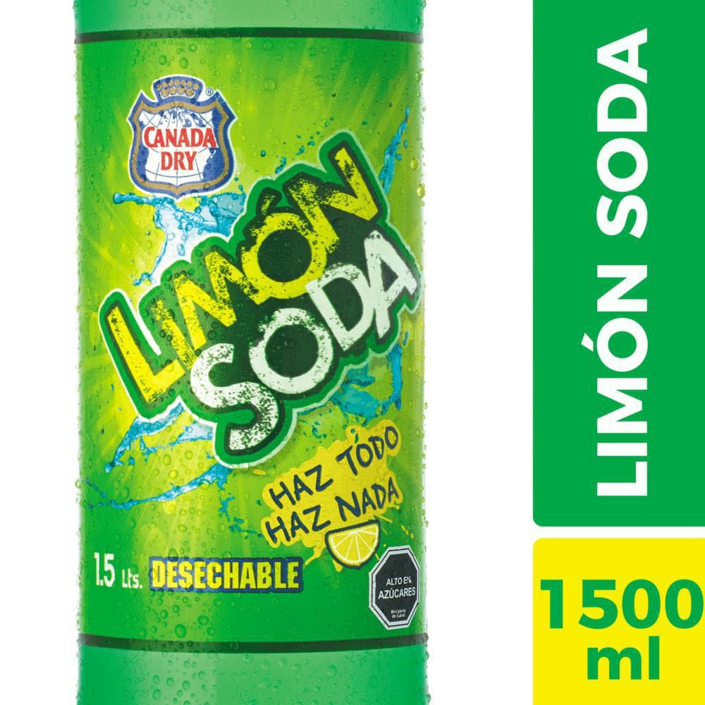 Bebida Limon Soda Desechable 1.25L