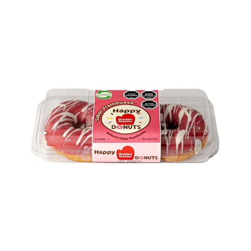 Donut Clasica Relleno Frambuesa