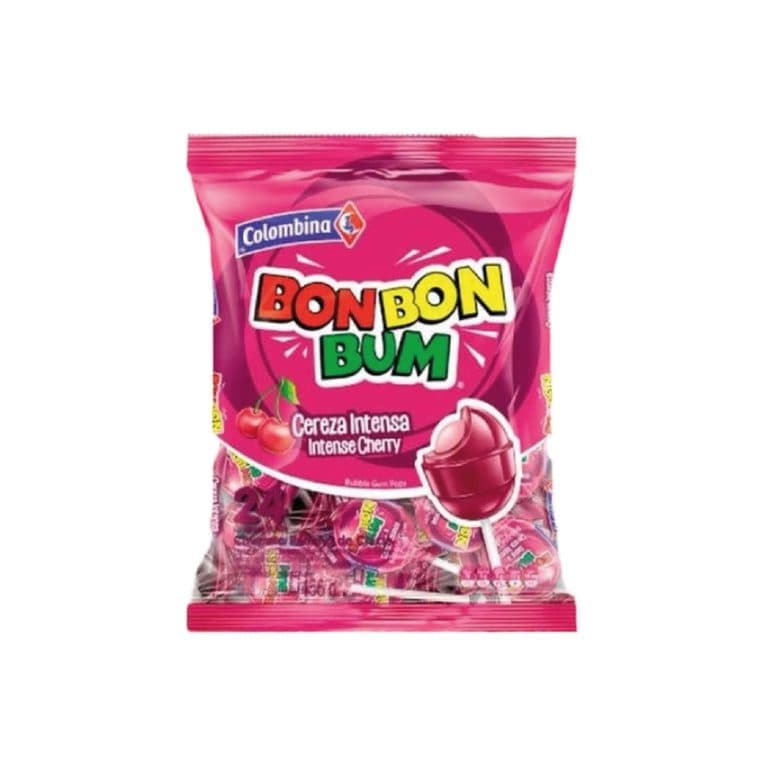 Caramelo Bonbonbum Cereza Intensa 456 G