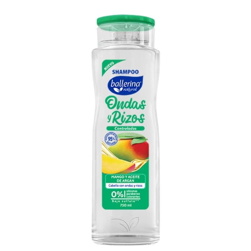 Shampoo Ballerina Ondas y Rizos 50ml