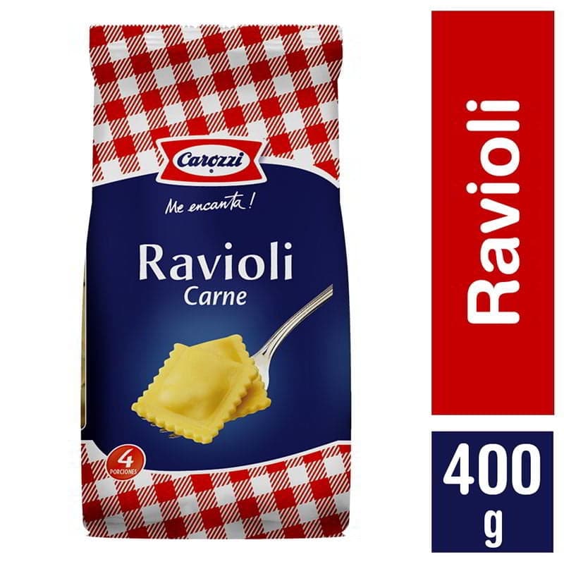 Pasta Carozzi Ravioli Carne