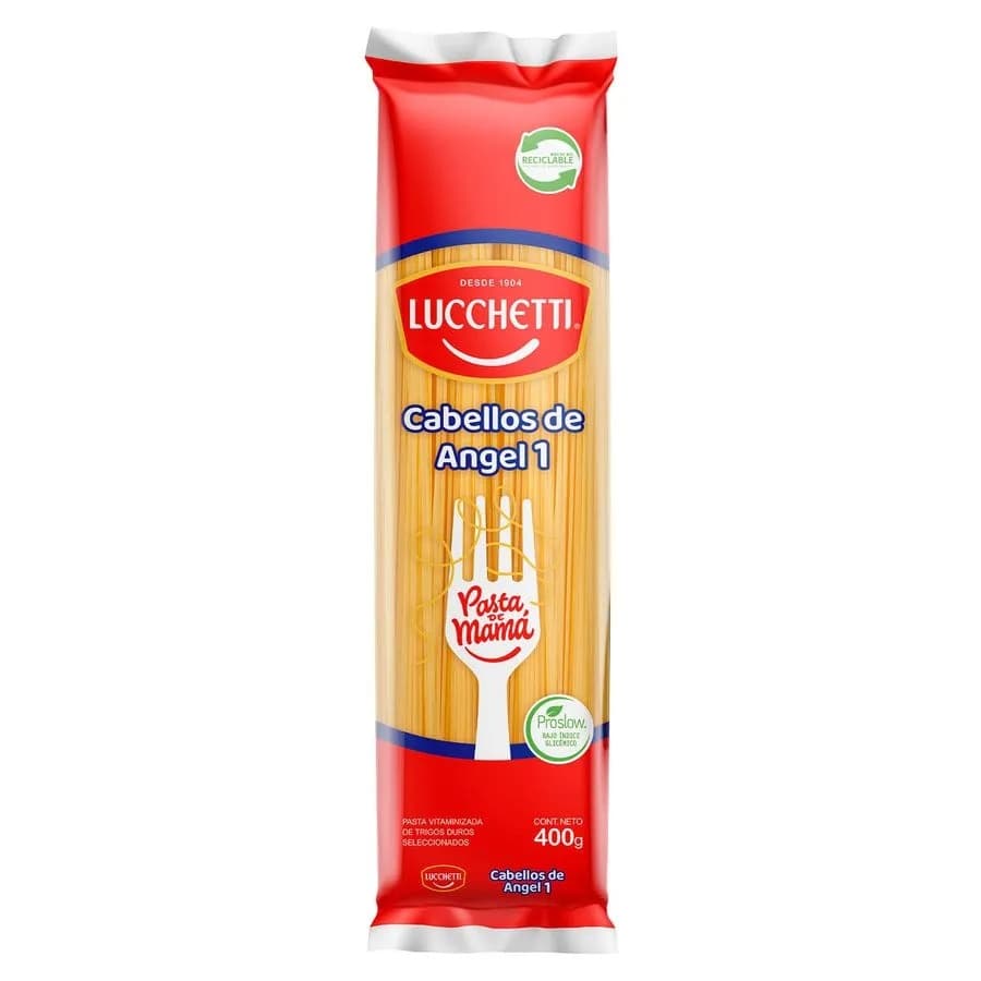 Pasta Lucchetti Cabello Angel