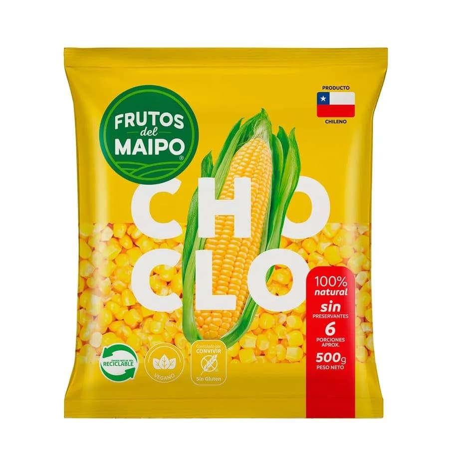 Choclo Congelado Frutos Del Maipo 550 G