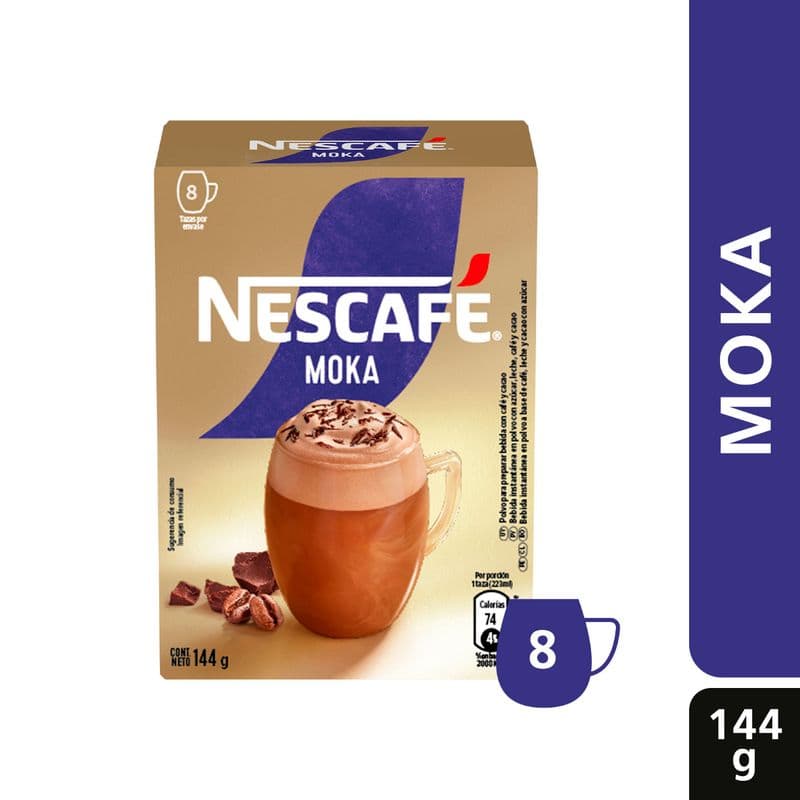 Nescafe Caja Moka 8 Unidades