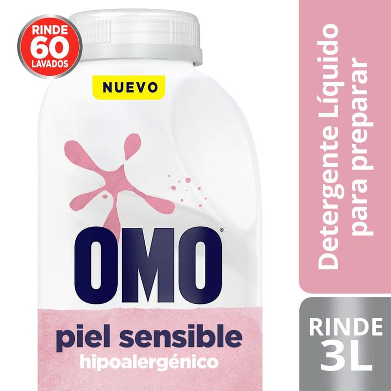 Detergente Omo Piel Sensible 500 ML