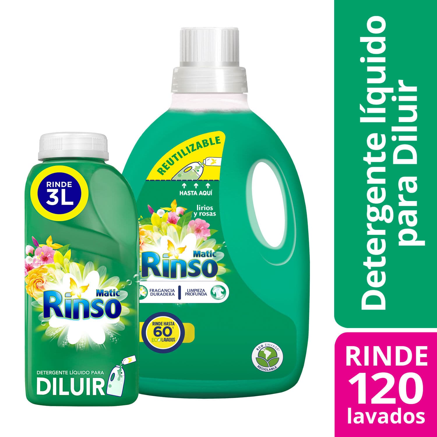 Detergente Rinso para Diluir 500 ML
