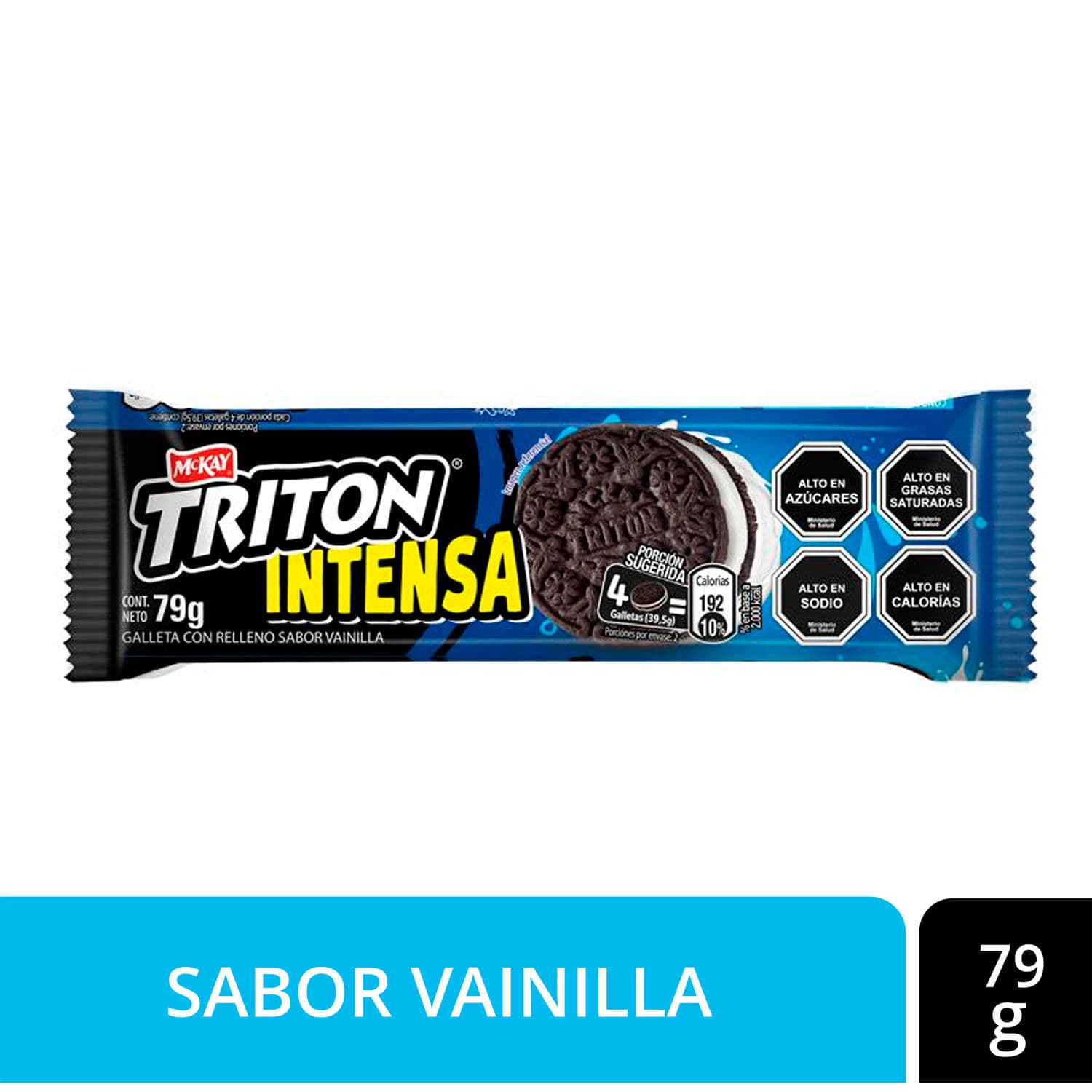 Galleta Triton Otros Nestle Intensa Vainilla 79 G