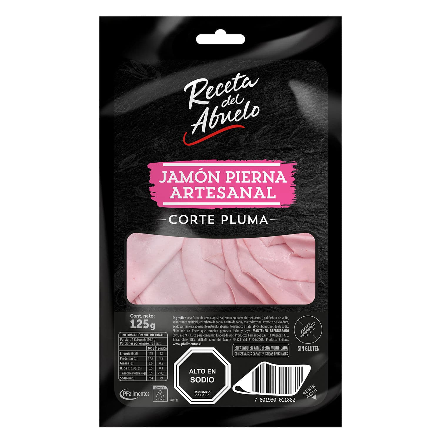 Jamon Pierna Artesanal La Receta Del Abuelo Kg