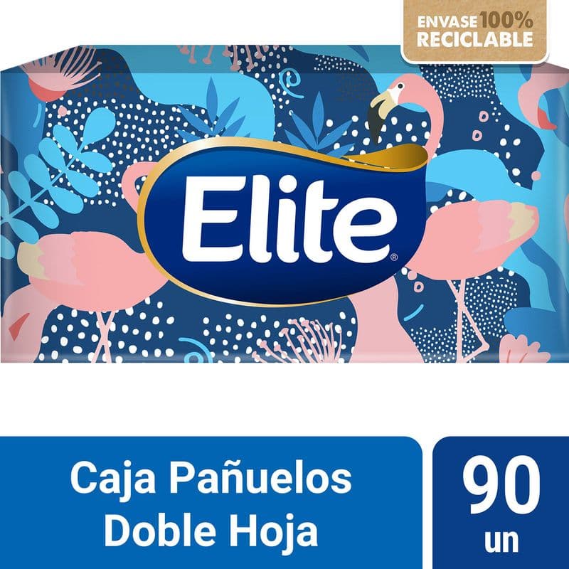 Papel Elite 90 Panuelos Doble Hoja