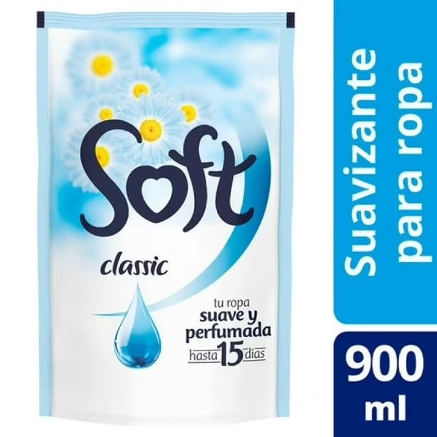 Suavizante Diluido Clasico Soft 900 Ml
