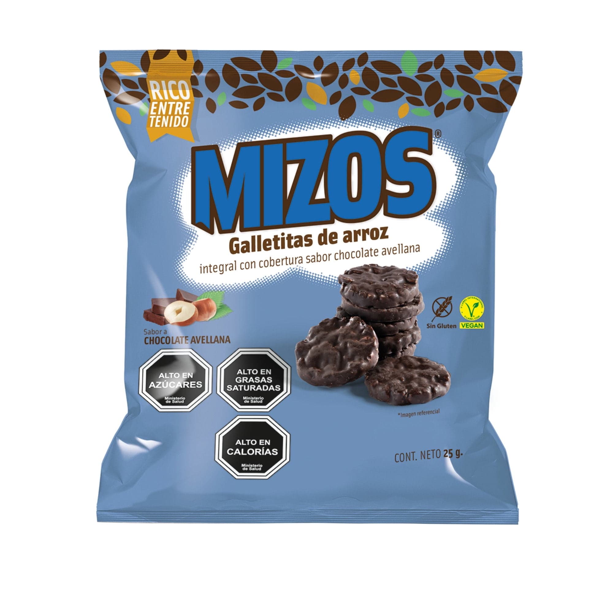 Galleta Mizos Chocolate Naranja 25g