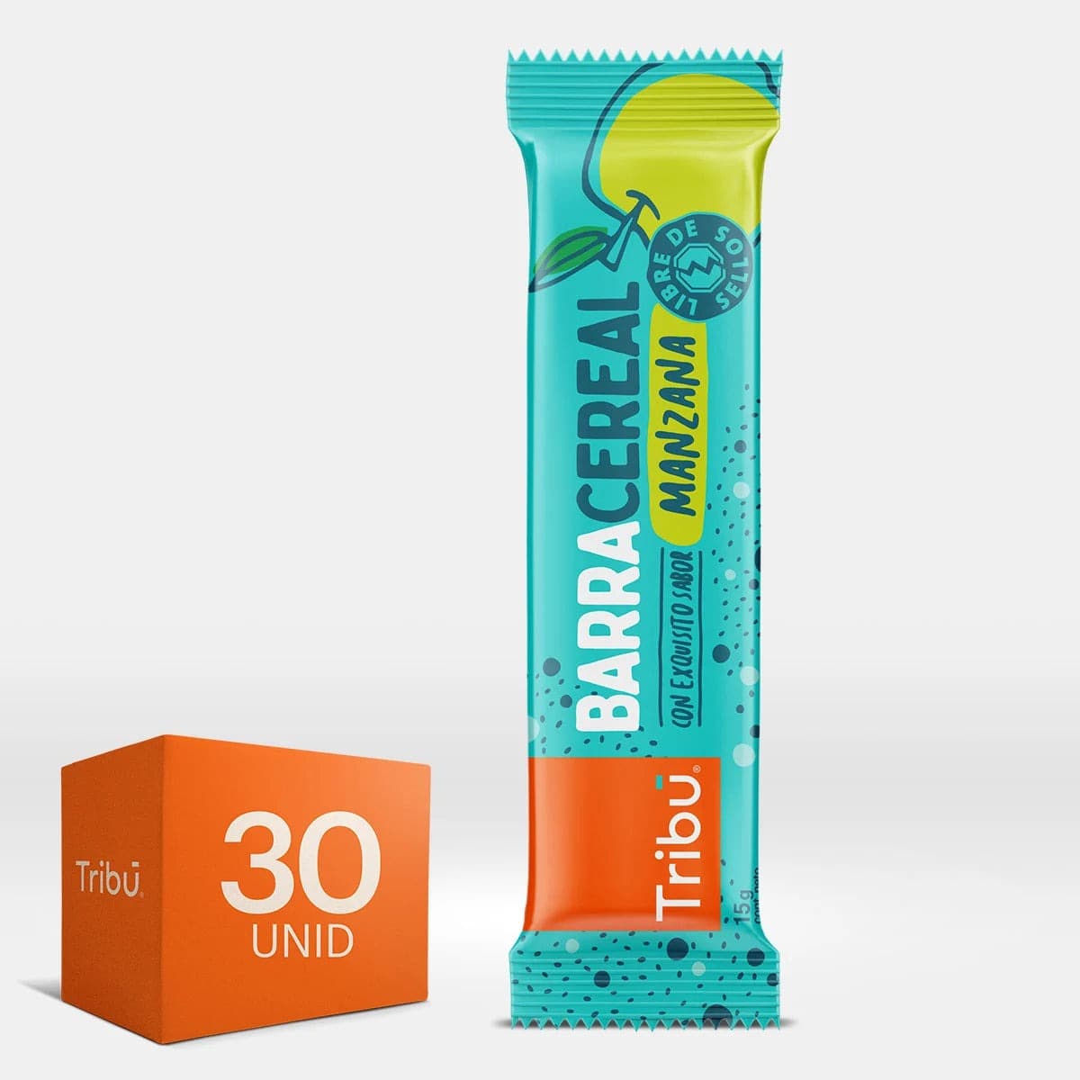 Barra Cereal Manzana En Linea 90 G