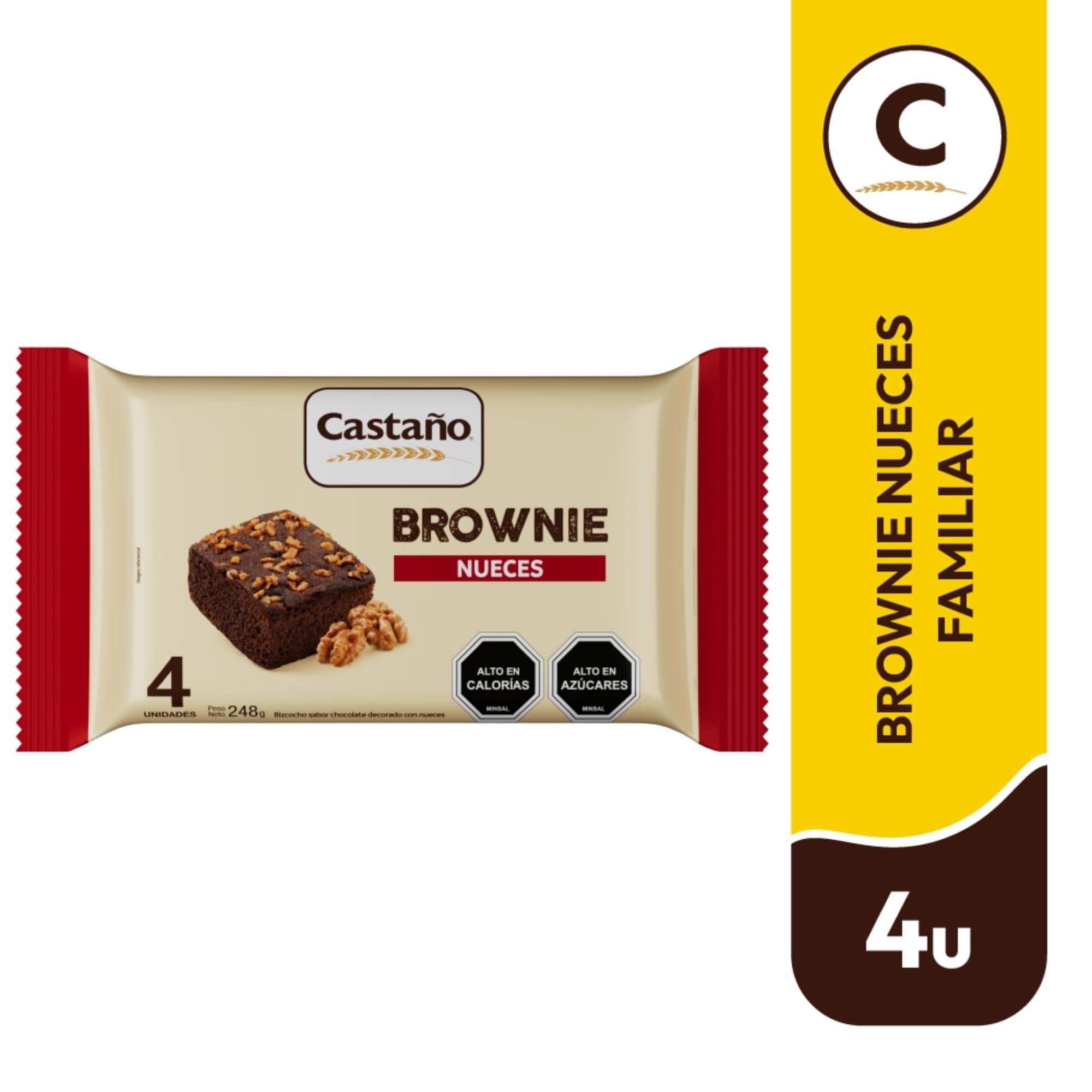 Brownie Cacao Y Nueces