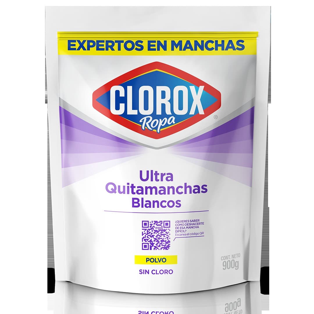 Cloro Clorox Ropa Blanca Quitamanchas 370 G