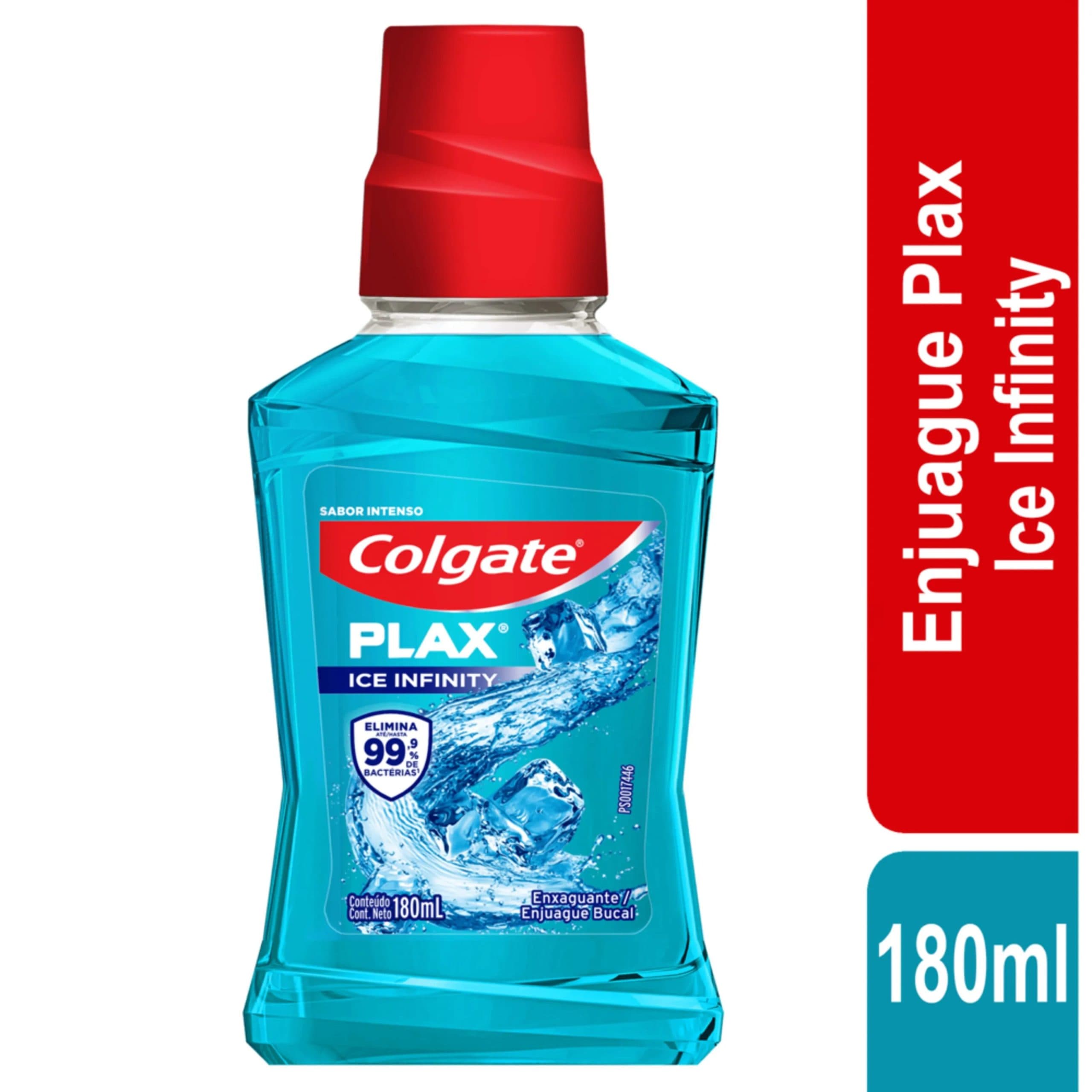 Enjuague Bucal Colgate Plax Ice Infinity 180 Ml