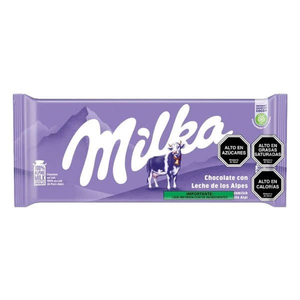 Milka Chocolate Con Leche 80 G
