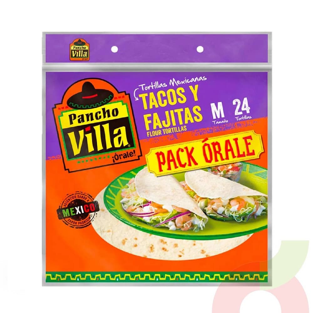 Tortillas Pancho Villa Tamano L 280 G