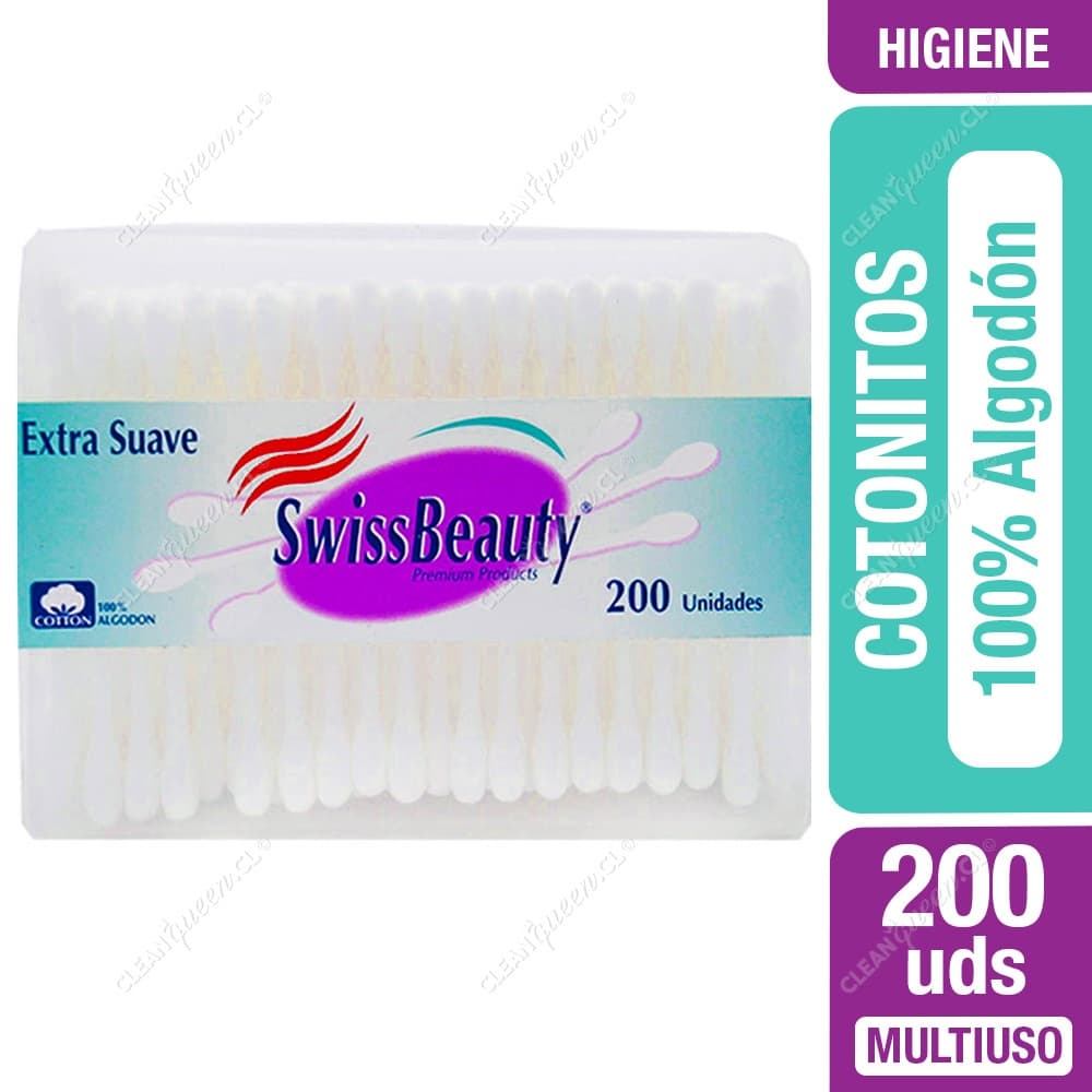 Cotones Swiss Beauty 200 un