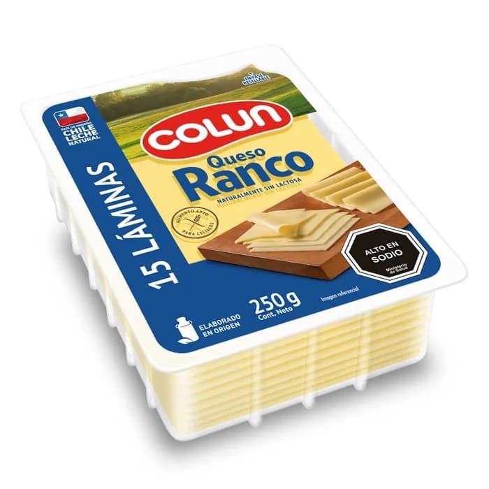 Queso Colun Ranco 250 G