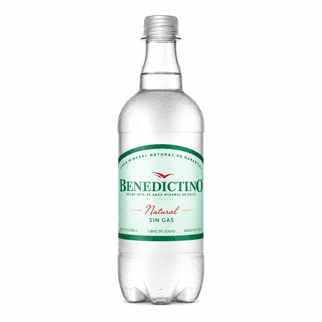 Agua Benedictino sin Gas 500 ML