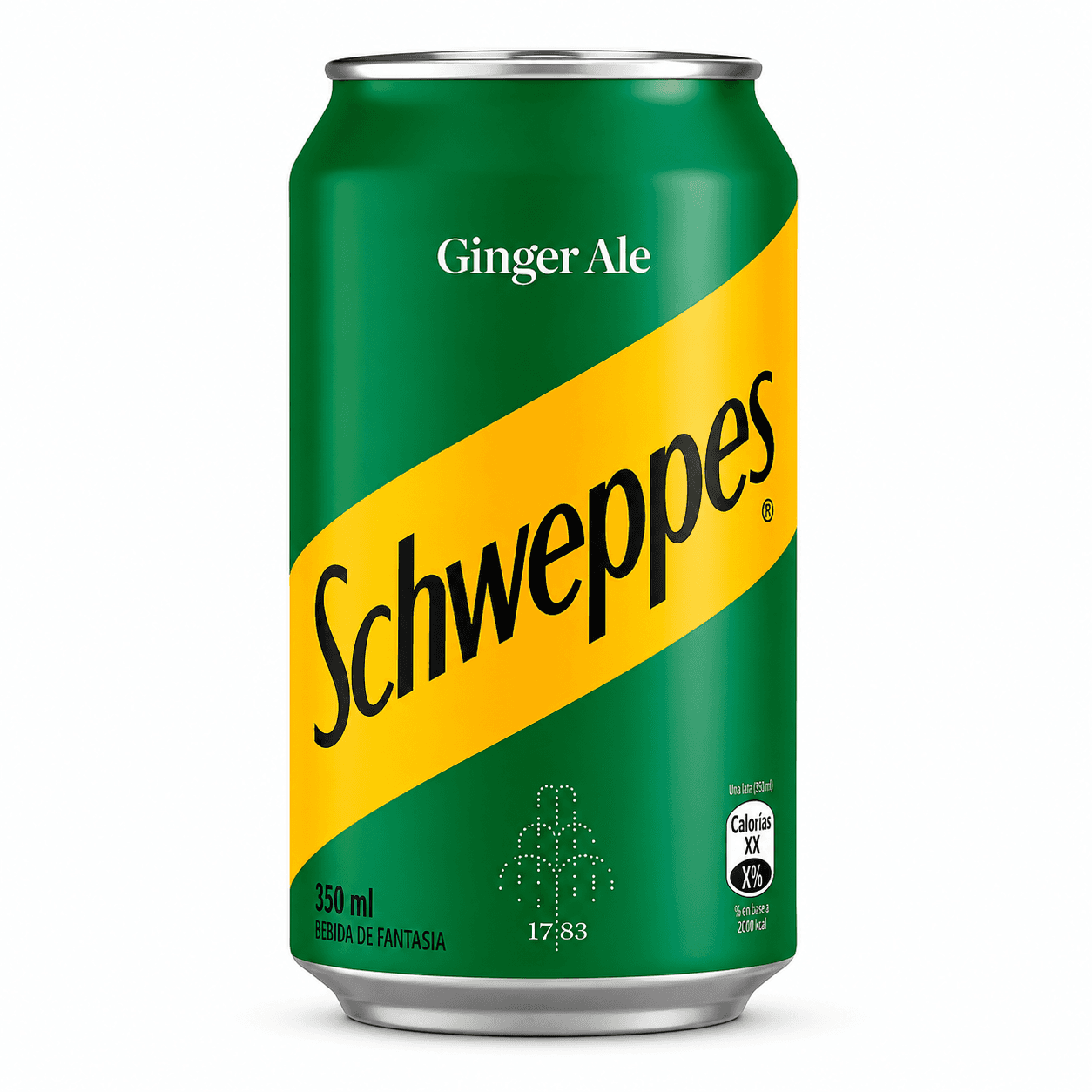 Bebida Schweppes Ginger Ale Lata 350 CC