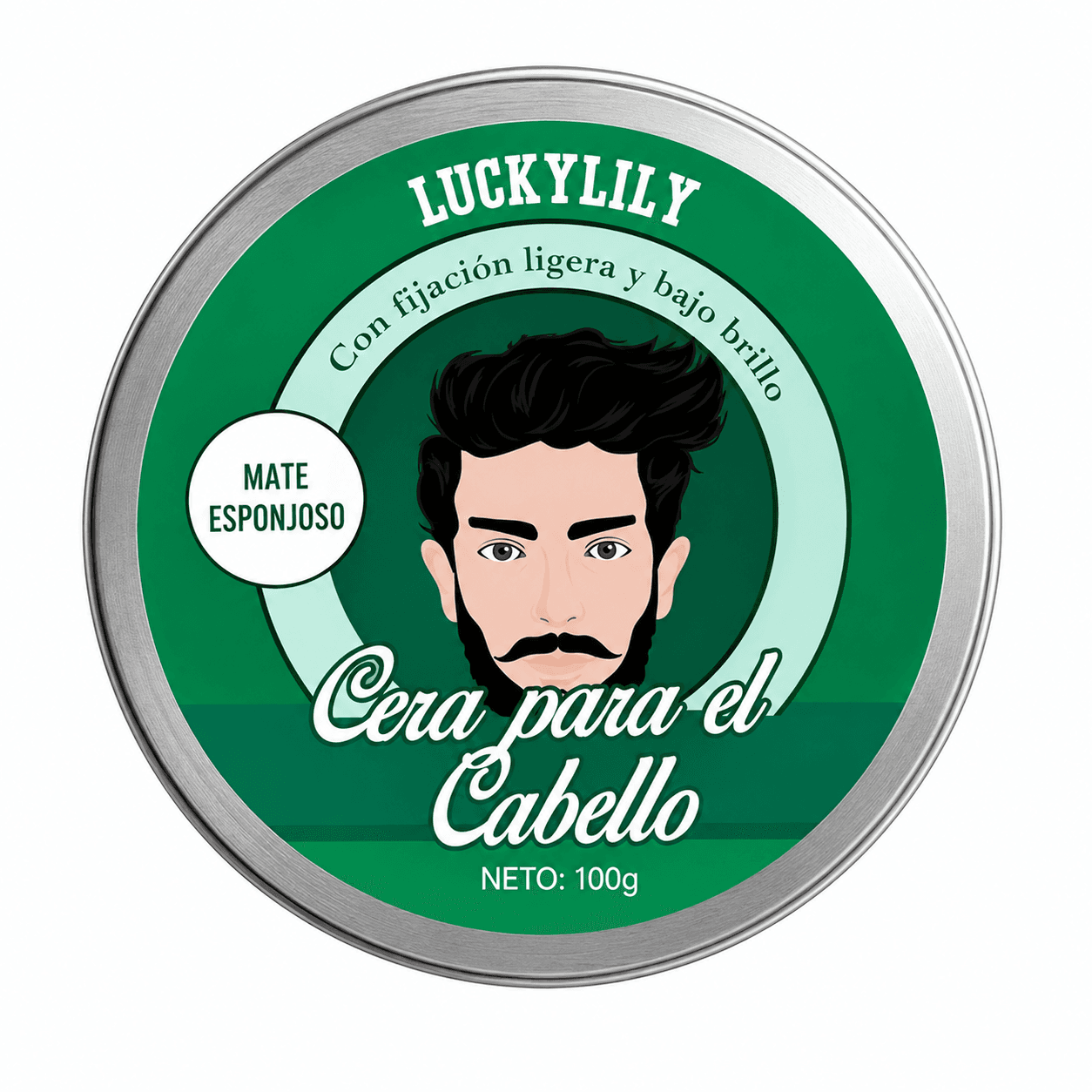 Cuidado Personal Cera Cabello Coco Luckylily 100g
