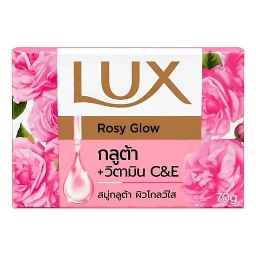 Jabon Lux Glow Rosy 70 G