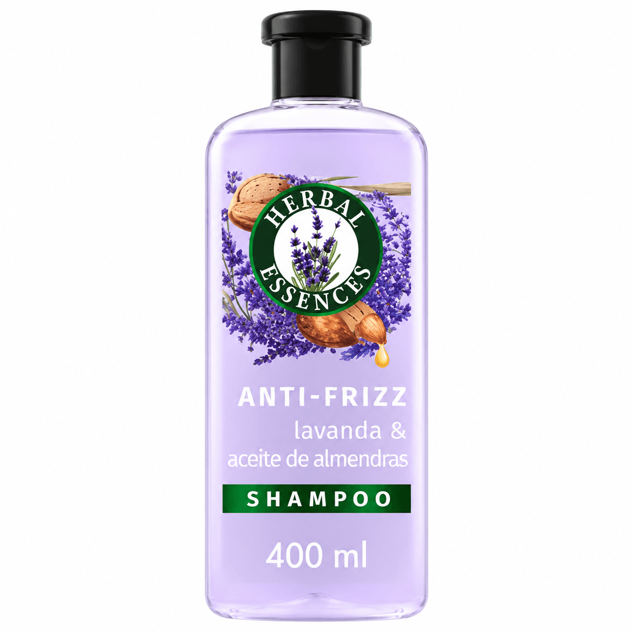 Shampoo Herbal Essences Lavanda & Aceite de Almendras 400 ML